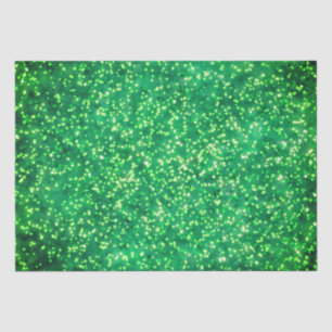 heldergroen faux glitter ontwerp tissuepapier