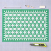Heldergroen modern beenintarsia decoupagepapier tissuepapier (Craft)