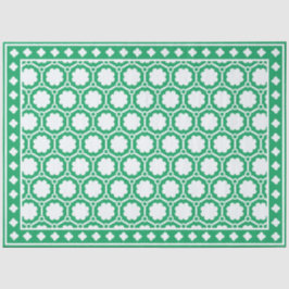 Heldergroen modern beenintarsia decoupagepapier tissuepapier