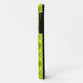 Heldergroen Schots Tartan-patroon Case-Mate iPhone Case (Achterkant/links)