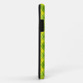Heldergroen Schots Tartan-patroon Case-Mate iPhone Case (Achterkant/rechts)