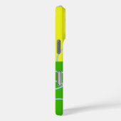 Heldergroen Sinaasappel geel licht blauw lus Case-Mate iPhone Case (Achterkant / Rechts)