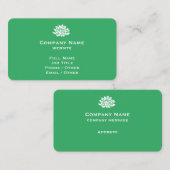  Heldergroen Visitekaartje (Voorkant / Achterkant)