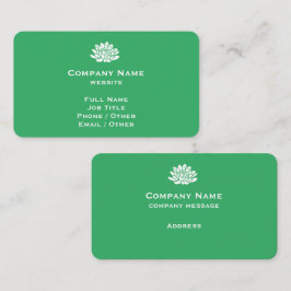  Heldergroen Visitekaartje