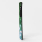 Heldergroene achtergrond met sterren en bokeh Case-Mate iPhone case (Achterkant/links)