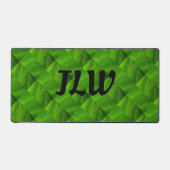 Heldergroene bladeren Natuur Patroon Abstract Bureaumat (Voorkant)