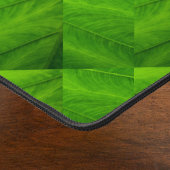 Heldergroene bladeren Natuur Patroon Abstract Bureaumat