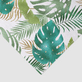 Heldergroene bladvariëteit metaalkleuren zomer tissuepapier (Detail)