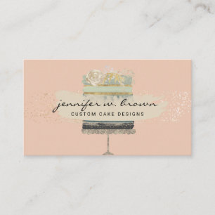 Heldergroene bruiloft op roze achtergrond visitekaartje