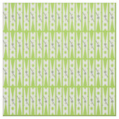 Heldergroene en witte clothespin, gebilderd stof (Swatch)