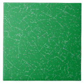 Heldergroene gebarsten glazuur Eenvoudige moderne  Tegeltje (Voorkant)