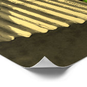 Heldergroene gedeeltelijke kleur van de Dragonfly Poster (Hoek)