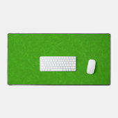 Heldergroene gestructureerde oppervlakte draaiend bureaumat (Keyboard & Muis)