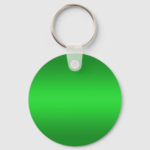 Heldergroene gradiënt - Emerald Greens Sjabloon B Sleutelhanger
