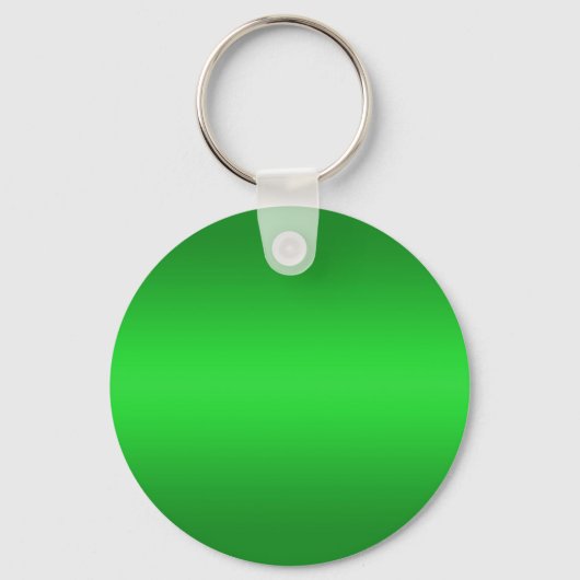 Heldergroene gradiënt - Emerald Greens Sjabloon B Sleutelhanger (Voorkant)