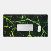 Heldergroene marmer bureaumat (Keyboard & Muis)