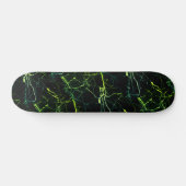 Heldergroene marmer persoonlijk skateboard (Horizontaal)