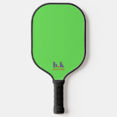 Heldergroene Pickleball Paddle (Voorkant)