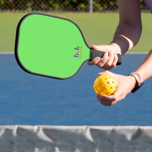 Heldergroene Pickleball Paddle (Insitu)