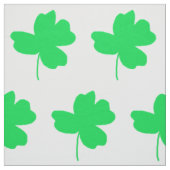 Heldergroene Shamrock Shamrocks stof (Swatch)