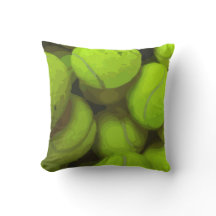 Heldergroene tennisballen