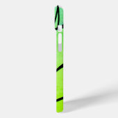 Heldergroene tinten creatief verlofpatroon Case-Mate iPhone case (Achterkant / Links)