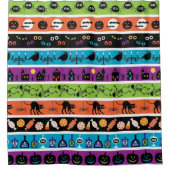 Helderheid aan rand patronen douchegordijn (Voorkant)