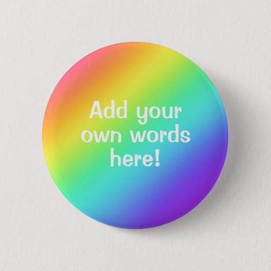 Helderheid aangepaste Button voor regenboog (Voorkant)