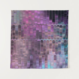 Helderheid abstract mozaïekmulticolkleurig met gla wandkleed