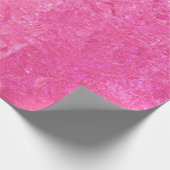 Helderheid abstracte roze achtergrond met glanzend cadeaupapier (Hoek)