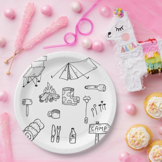 Helderheid Borden voor tappapier Papieren Bordje (Feest)