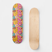 Helderheid cartoon donuts persoonlijk skateboard (Voorkant)