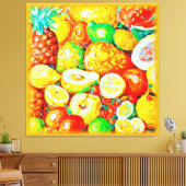 "Helderheid" Cute Painting. Bestel nu Canvas Afdruk (Insitu (Woonkamer))