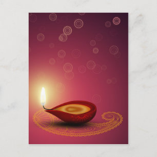 Helderheid diwali - Briefkaart