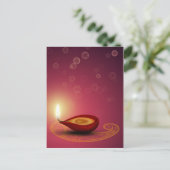 Helderheid diwali - Briefkaart (Staand voorkant)