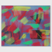 Helderheid en Abstracte digitale kunst Cadeaupapier (Vlak)