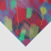 Helderheid en Abstracte digitale kunst Tissuepapier (Detail)