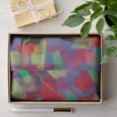 Helderheid en Abstracte digitale kunst Tissuepapier (Geschenk)