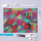 Helderheid en Abstracte digitale kunst Tissuepapier (Craft)