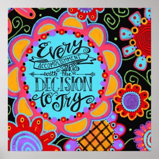 Helderheid en goedheid bij voltooiing poster (Voorkant)