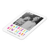 Helderheid en goedheid | Nieuwjaarsfoto Magnet Magneet (Linkerzijde)