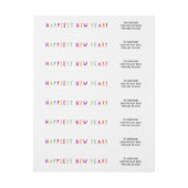 Helderheid en goedheid | Vakantie-Adresetiketten (Vel)