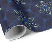 Helderheid en gouden vormgeving cadeaupapier (Rol Hoek)