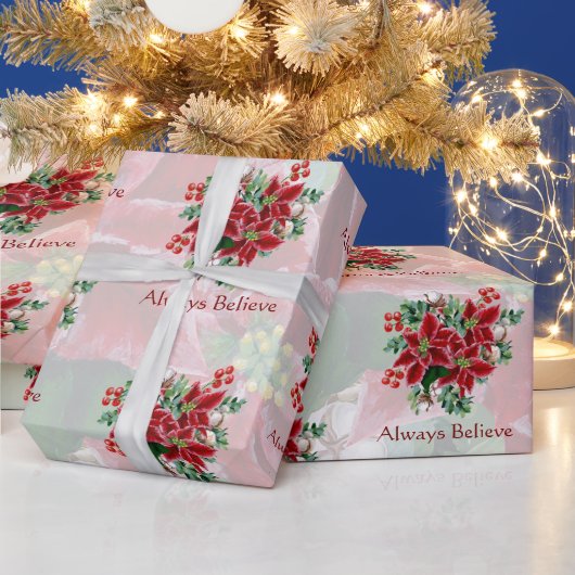 Helderheid en heilige kerstmis cadeaupapier (Feestdagen)