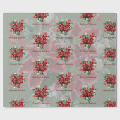 Helderheid en heilige kerstmis cadeaupapier (Vlak)