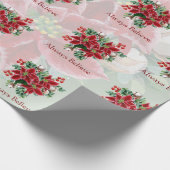 Helderheid en heilige kerstmis cadeaupapier (Hoek)