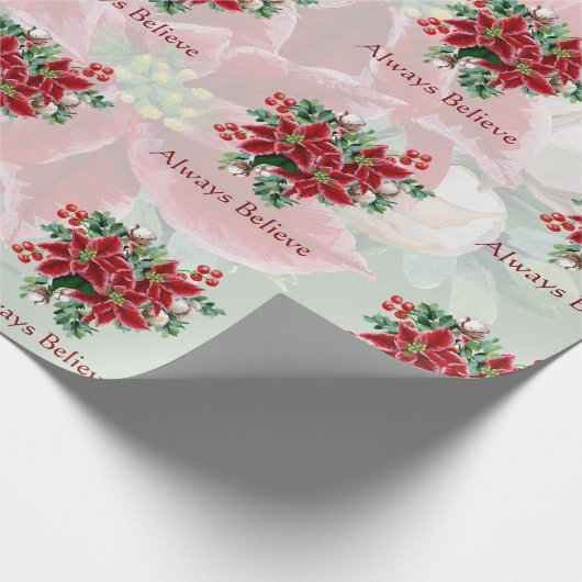 Helderheid en heilige kerstmis cadeaupapier (Hoek)