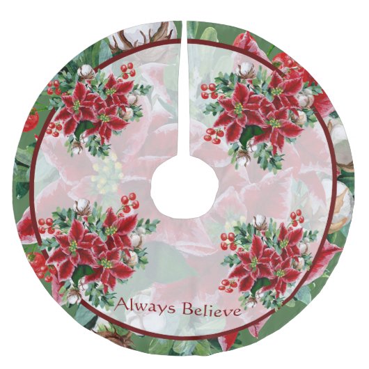 Helderheid en heilige kerstmis kerstboom rok (Voorkant)