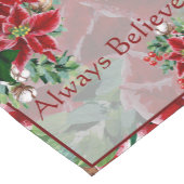 Helderheid en heilige kerstmis korte tafelloper (Hoek)