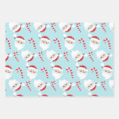 Helderheid en kleurrijke Kinder kerstcadeaus Inpakpapier Vel (Voorkant)